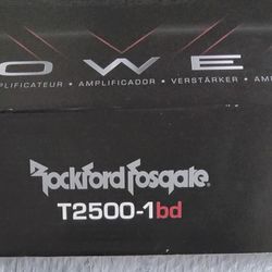 Rockford Fosgate Amplifier 2500 BD Constant Power
