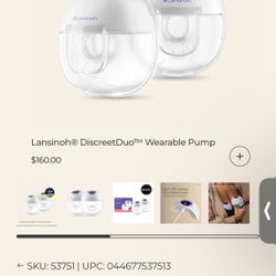 Lansinoh Discreet duo Breast Pump