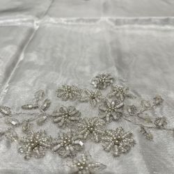 Beautiful table runner can be also used as a shawl for special occasions