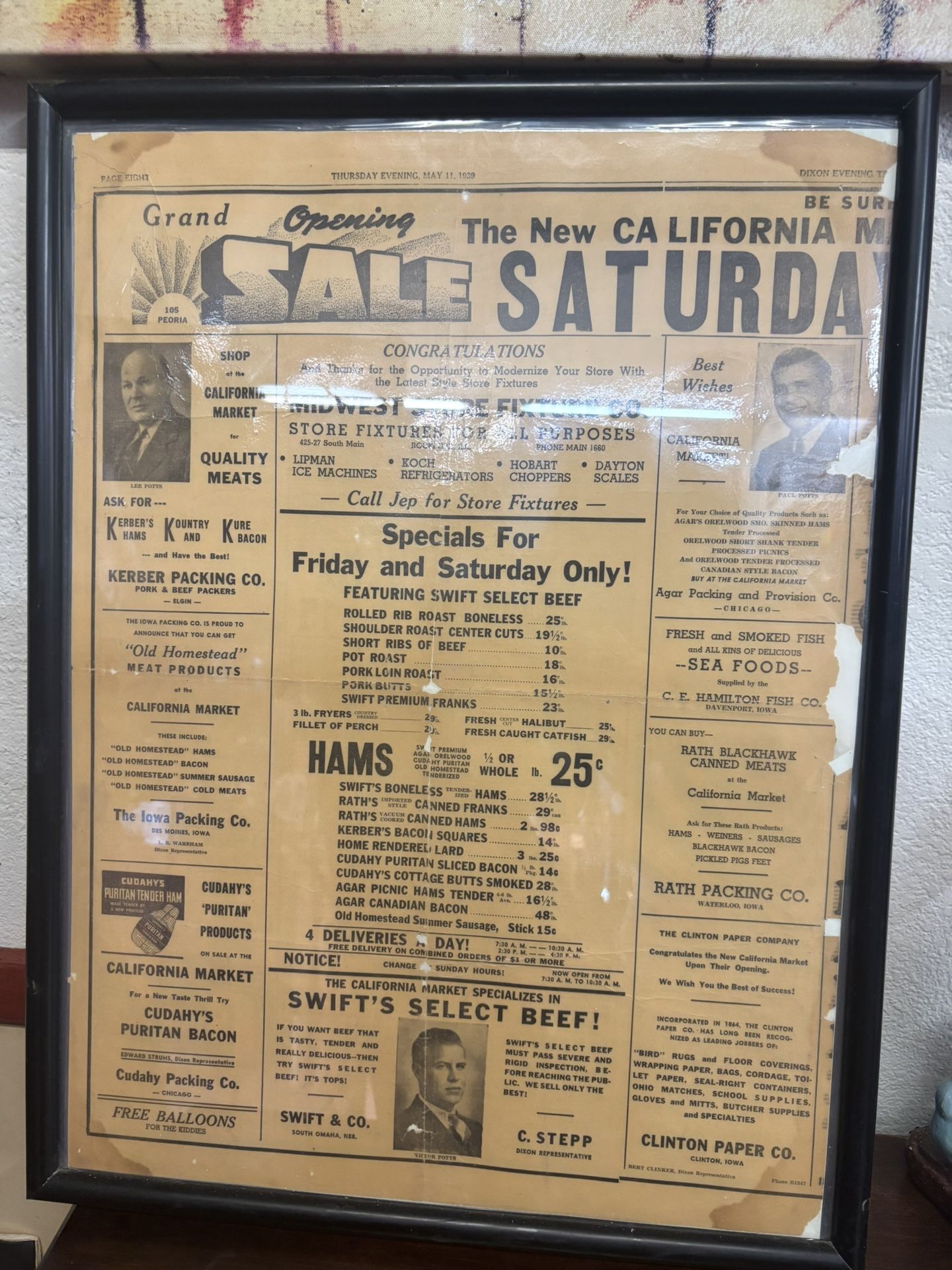 Old Print From1939