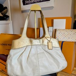 Vintage Coach Large Hobo