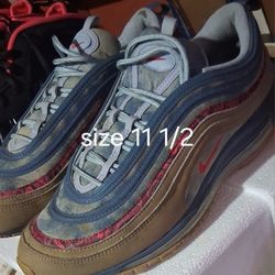 Size 11 /12.  1 Size 12 Worn Like 2 Times Brand New