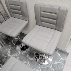 Light Grey Bar Stools