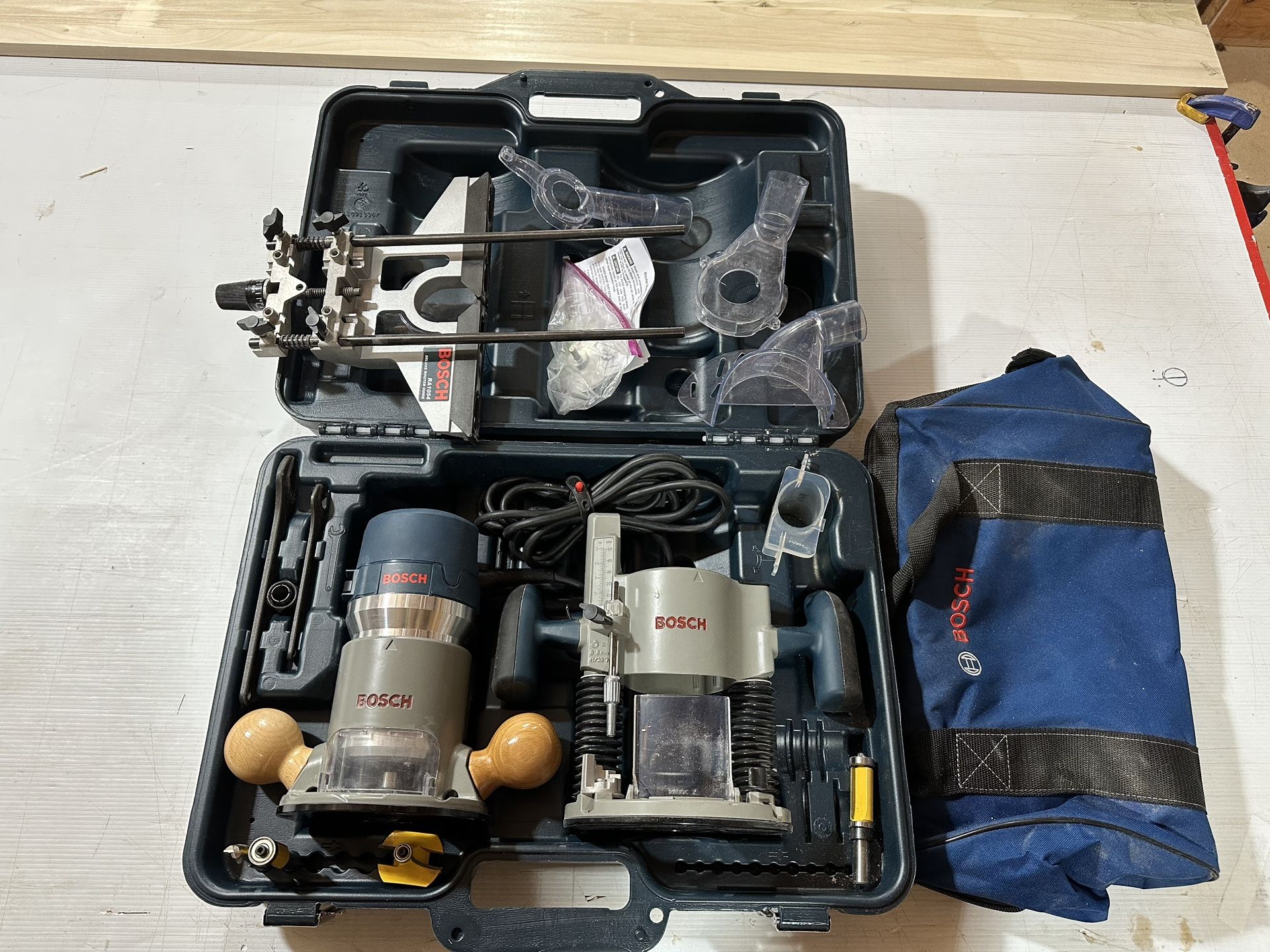 Bosch 2 1/4 HP Router Kit