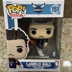 Lamelo Ball Funko Pop Vinyl Figurine Figure Toy NBA Basketball Charlotte Hornets 151