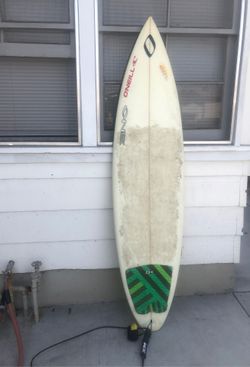 6’2 short surf board