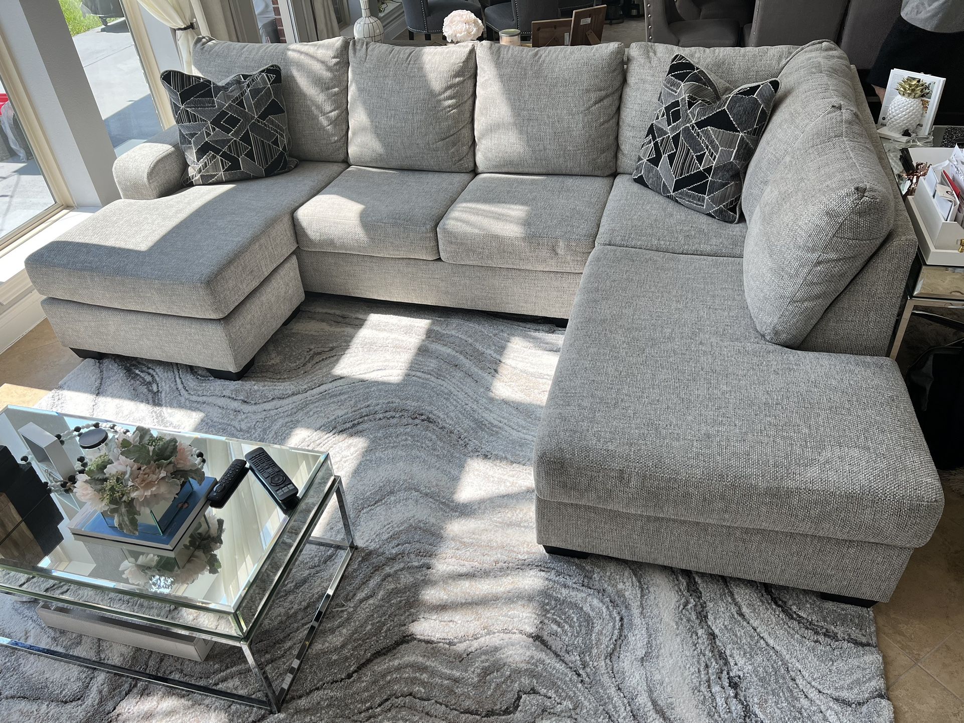 Sofa Sectional Gray for Sale in Katy, TX OfferUp