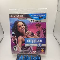 Singstar +Dance ( Sony PlayStation 3 , PS3 ) - Brand New Factory Sealed -