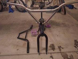BMX stranger spitfire frame and bars