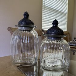 Glass Canisters 