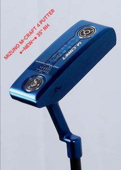 Mizuno M-Craft Blue #4 Golf Club Putter ●,NEW ●