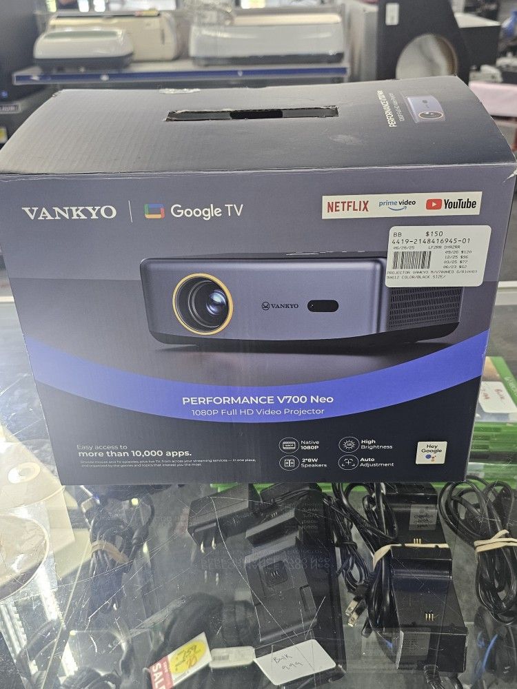 Vankyo Performance V700 Neo Projector. ASK FOR RYAN. #4(contact info removed)945-01