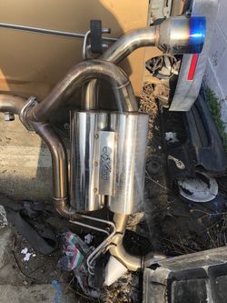 Lancer Evolution X  Exhaust