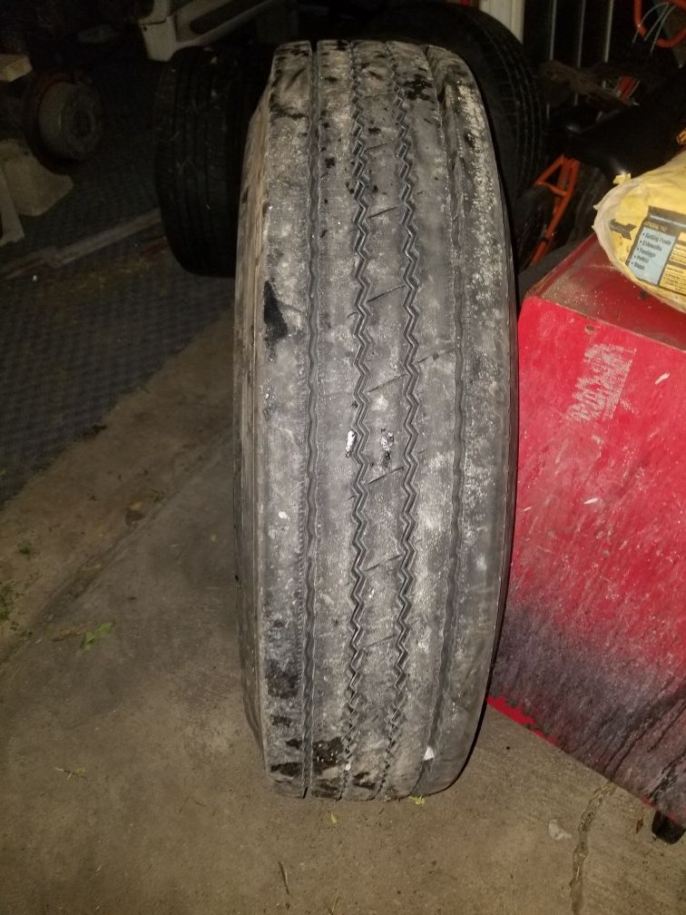 4 Michelin Tires 12r 22.5 in almost new condition. $250 each.