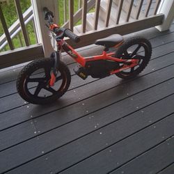 Electric Stacy.
2023 K T M 16 inch Bike