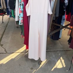 Boohoo Open Shoulder Jumpsuit