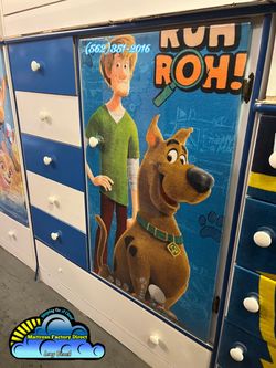 Scooby doo closet wardrobe dresser ropero armoire Nuevo