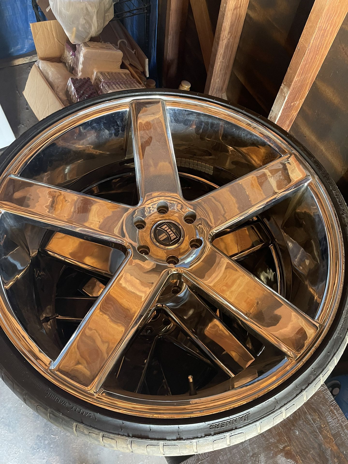 28” Rims & Brand New Tires (Will Work Out Financial Options If Needed)
