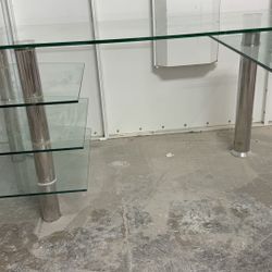 Glass Office Desk