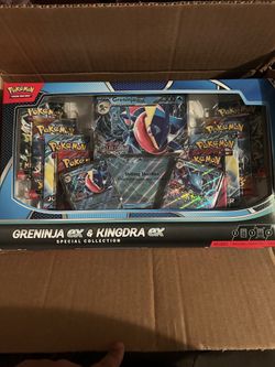 Greninja EX & Kingdra EX Special Collection Box