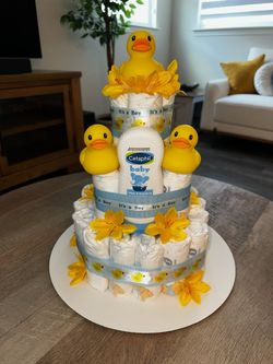 Duck Diaper Cake