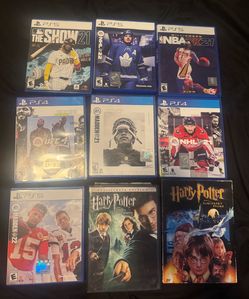 Ps5 sports games & Harry Potter movie