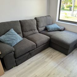 Pull Out Couch With Storage 