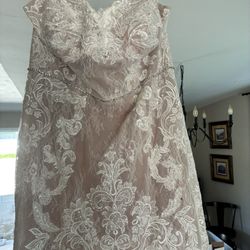 David’s bridal Wedding Dress