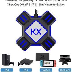 Keyboard Mouse Converter For Ps4, N-Switch, PS3, Xbox One USB Mouse Keyboard Adapter Converter
