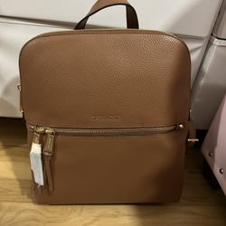 Michael Kors Tan Backpack 