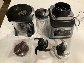 Ninja Blender BN801 Base & Food Processor Attachments (Missing Pitcher & Cup Blade)