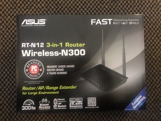 New ASUS 3-in-1 Router