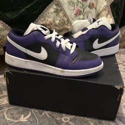 Air Jordan 1 Low Court Purple 