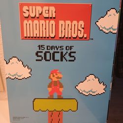 Mario 15 Days Socks Brand New