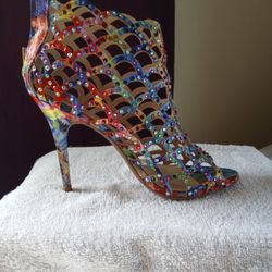 Multi Colored Duran Heels