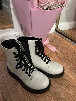 White Boots Size 6