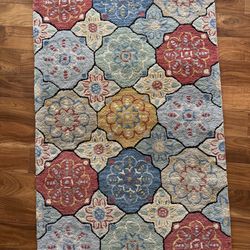 Vintage Company C  3x5 Wool rug