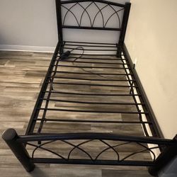 Twin Bed  Includes Mattress