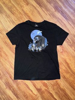 Disney Nightmare Before Christmas Jack Circle Black Men's Size XL Graphic T-Shir