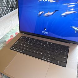 2021 MacBook Pro A2485,M1 MAX ,64Gb,1Tb,16” LCD, AC Charger, Grade A,Space Gray,Logic PRO X,Photo,Office 2022,Sequoia MAC OS