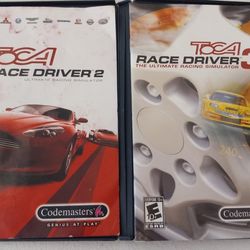 PS2 TOCA Race Driver 2 and 3 Discs
