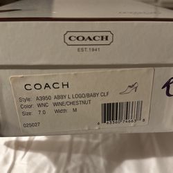 Coach Heels 
