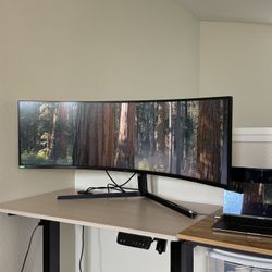 * Samsung 49″ Odyssey G9 Curved Gaming Monitor – 240 Hz, 5120×1440 (C49G95T)