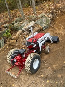 International tractor with loader  excellent condition