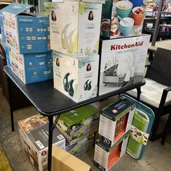 Small Kitchen Appliances , Furniture , Bedding Mattress And More! Wholesale Prices Direct To The Public . 