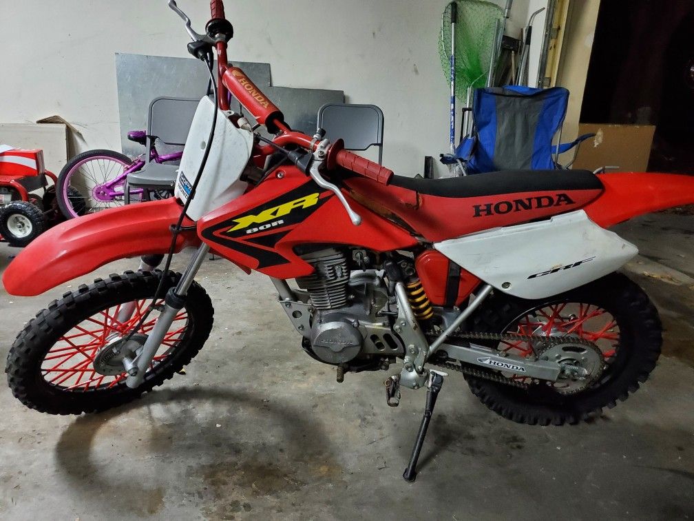 Honda dirt bike 4 stroke 80cc