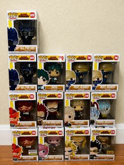My Hero Academia Funko Pop Collection Lot – 13 Figures + Exclusives