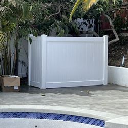 Vinyl Fence