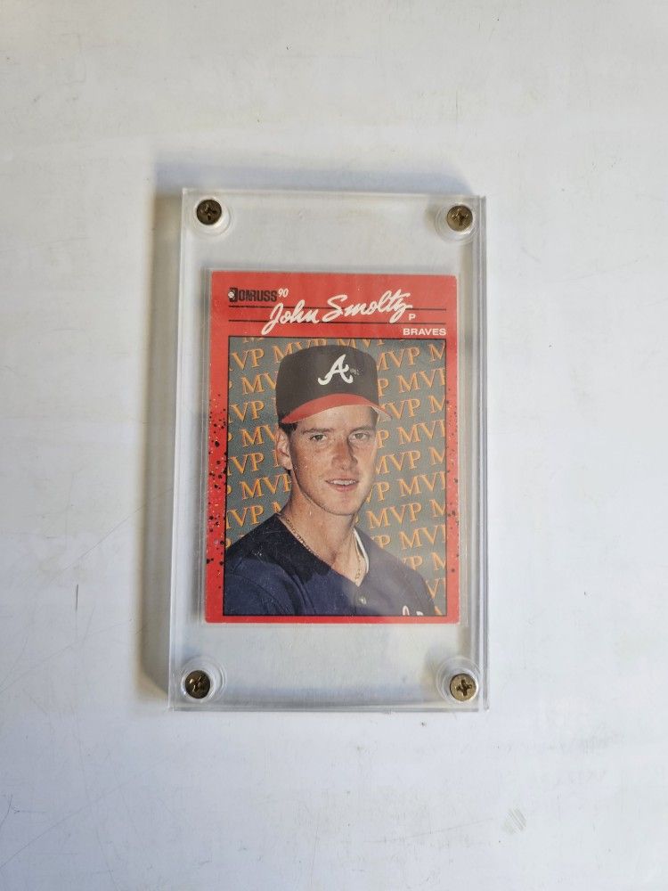 John Smoltz ERROR Baseball Card