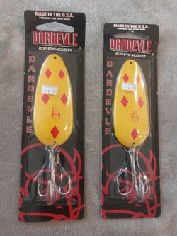 Dardevle Eppinger 2 pack Large spoons New !